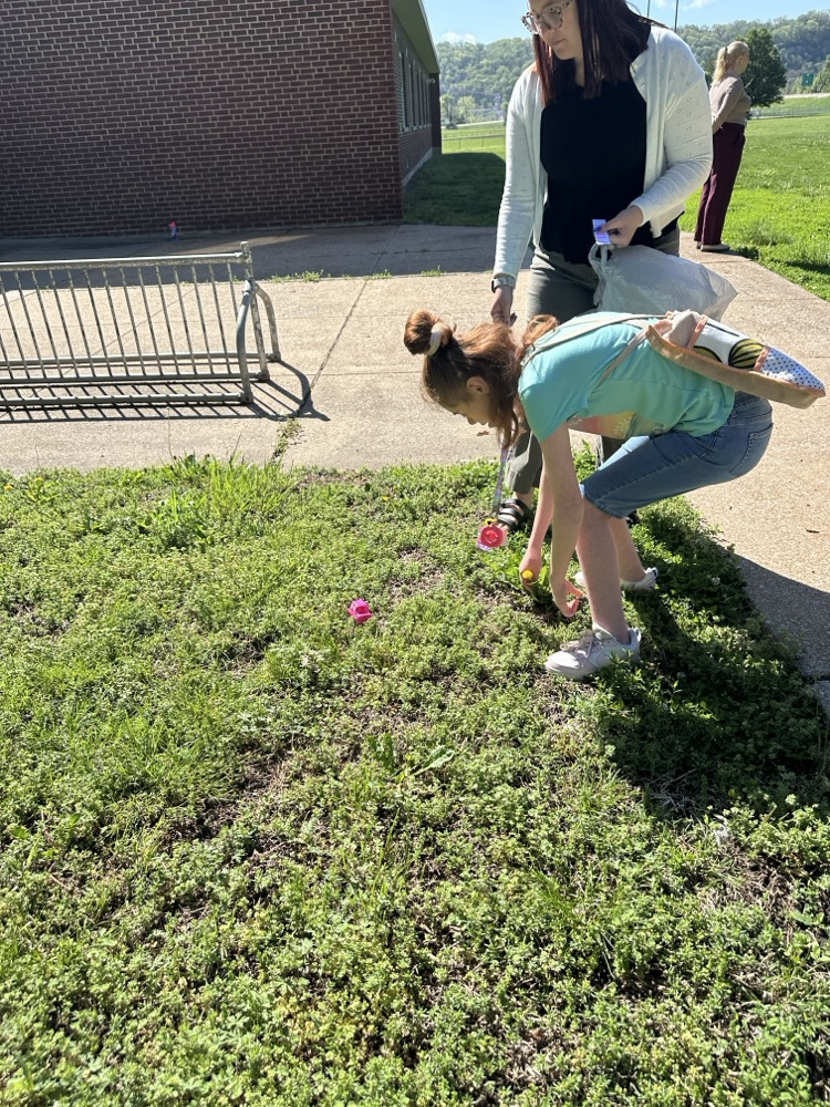 Egg Hunt at Dupo High School