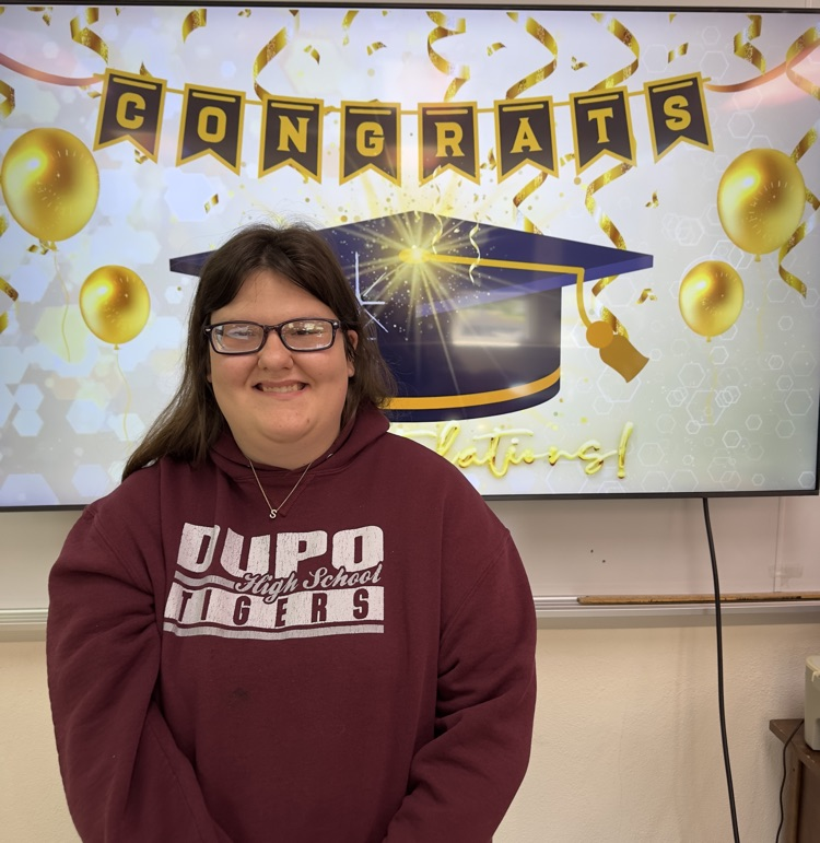 Congratulations Selena! She’s graduating from Dupo High School!