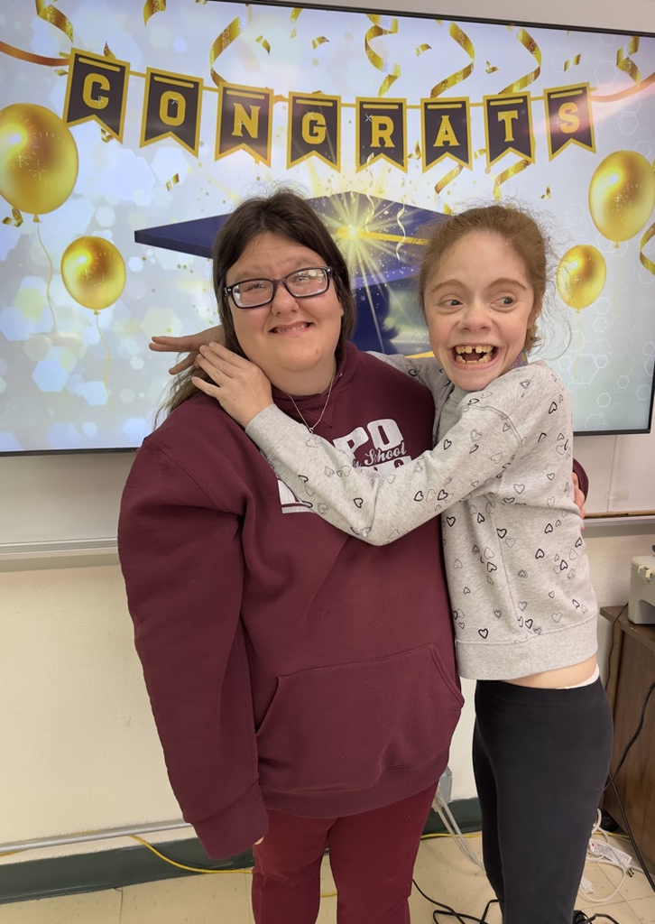 Mrs. Hughey’s social skills group celebrating Selena. We will miss having her in group!