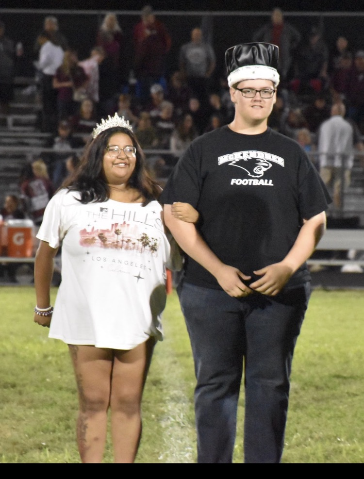 retiring King and Queen Luke Donald and Lynette Rivas