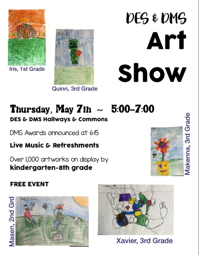 Art show flyer