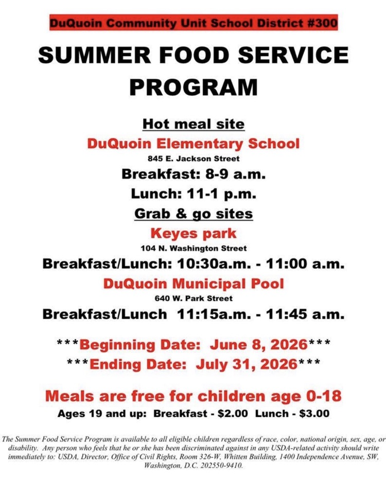 summer foods flyer 