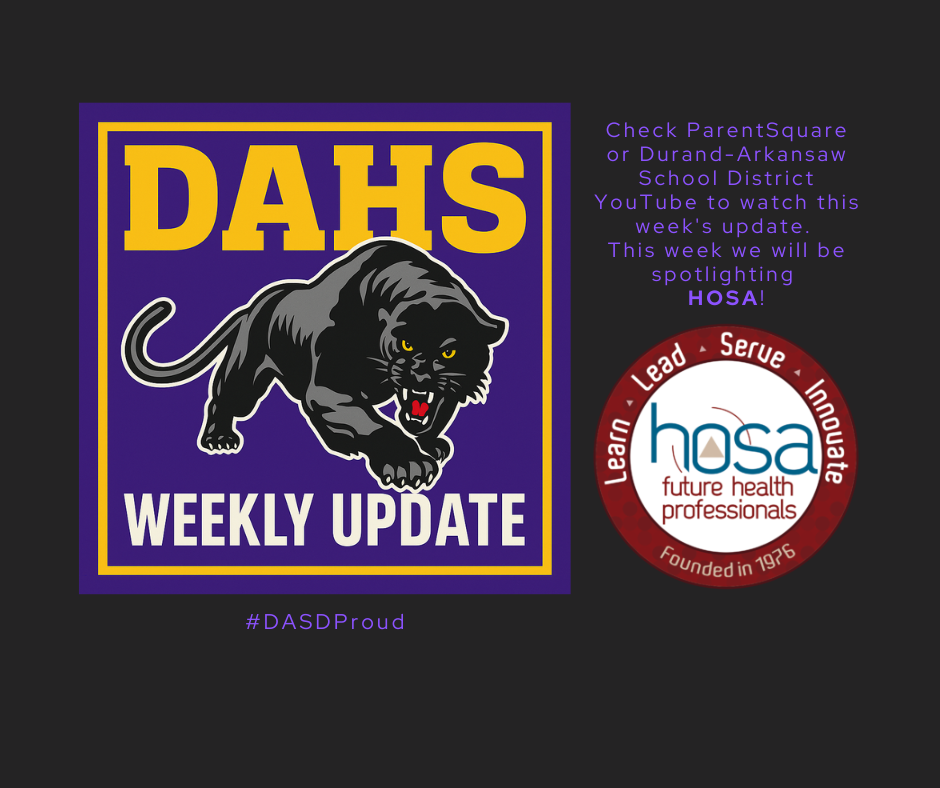 DAHS Weekly Update 12