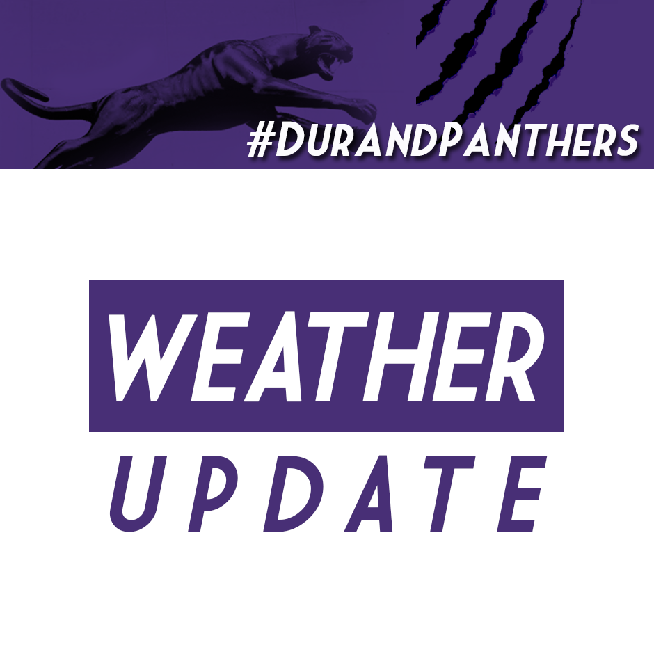 We will be dismissing 2 hours early today to ensure we get everyone home before we are impacted by any potential ice/freezing conditions.  Buses will pick up at Caddie at 1:15 and at the MS & HS at 1:30. There will be no after school activities today. There will also be no mentor meeting today. 