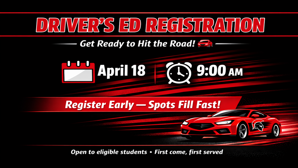 Driver's Ed Registration