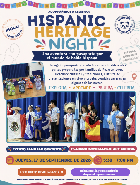 Hispanic Heritage Night Poster