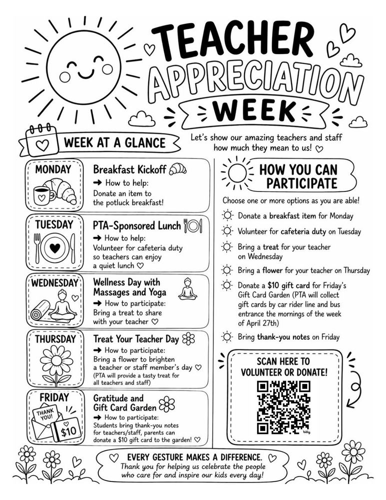 Teacher Appreciation Week