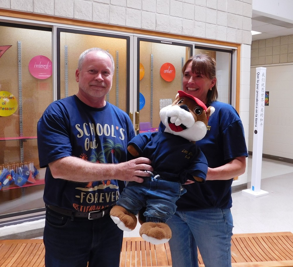 Mr. Crutchfield & Colleen Miller. 