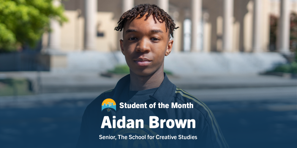 Aiden Brown Student of the Month