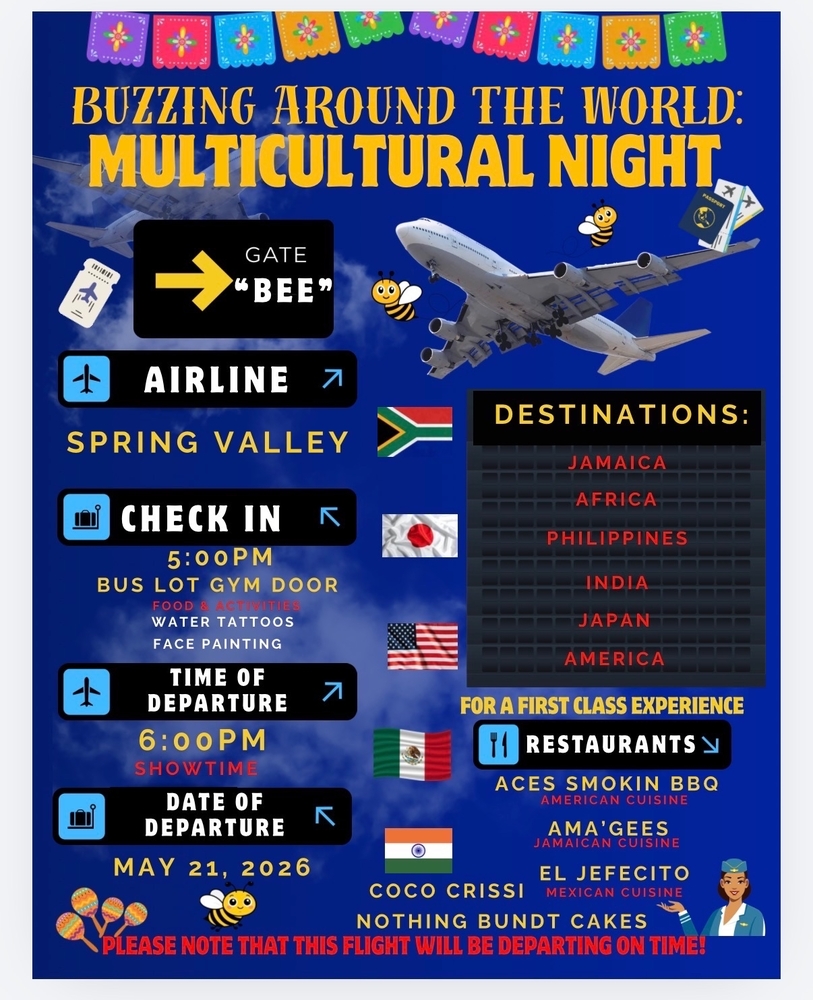 Passport for multi-cultural night
