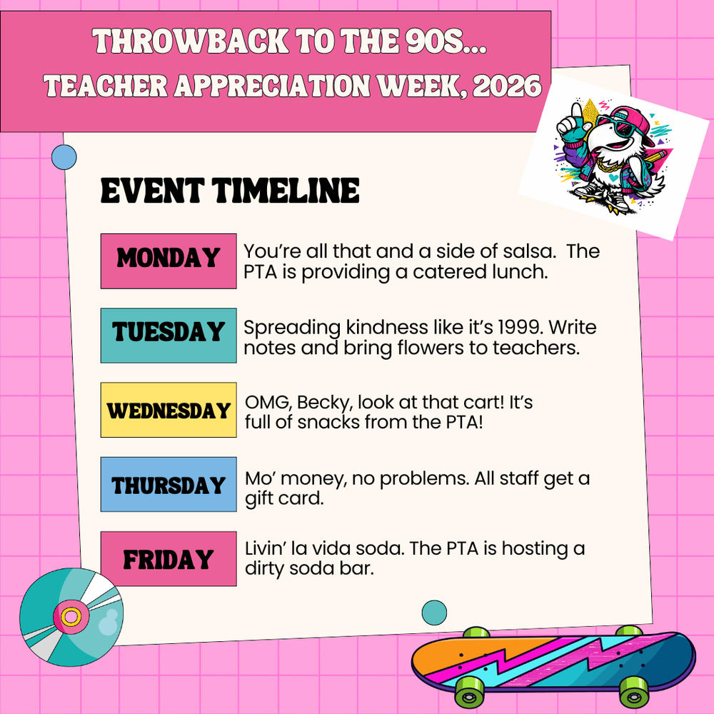 teacher appreciation flyer