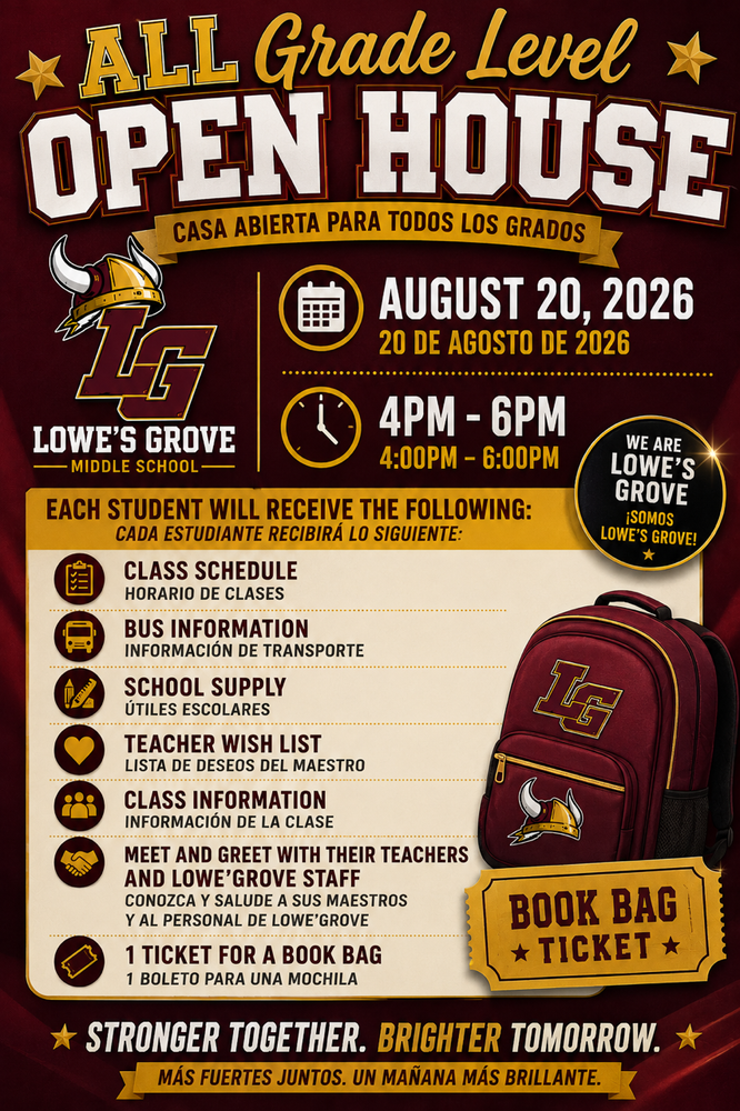 Open House Flier