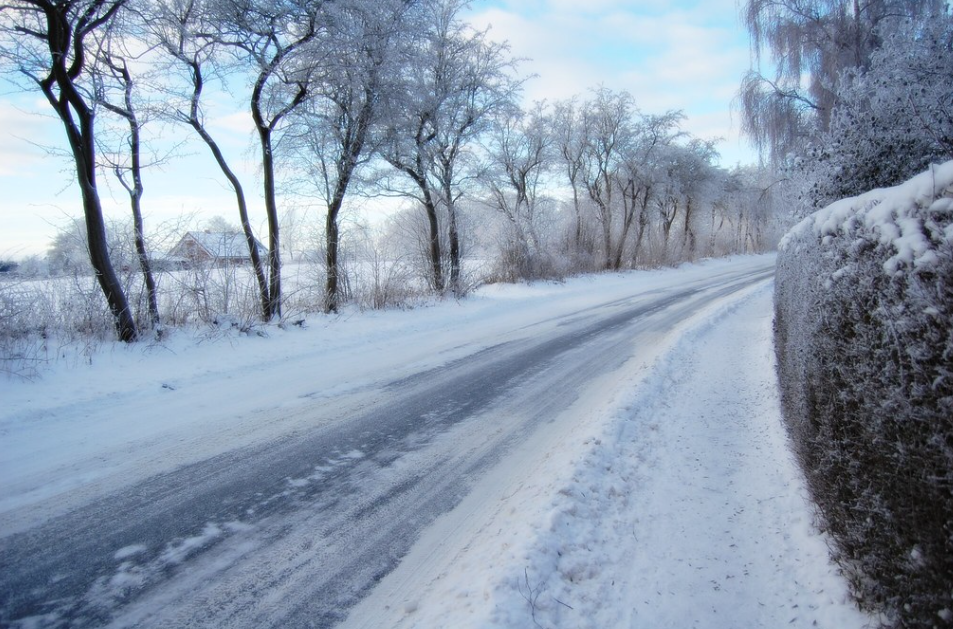 Icy road
