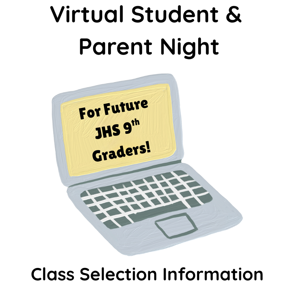Virtual Rising 8th grader Class Selection Meeting