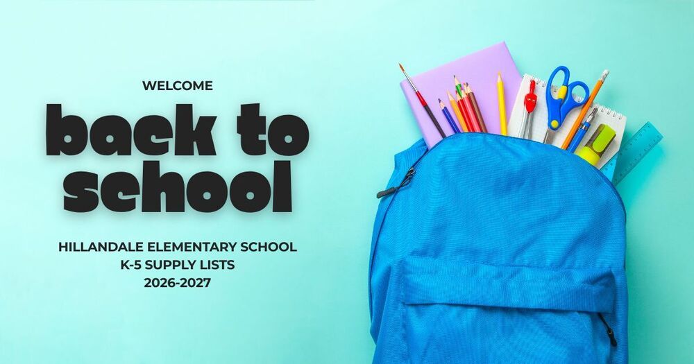 Back to School Supply Lists