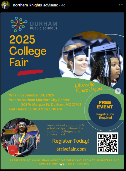 College fair infographic