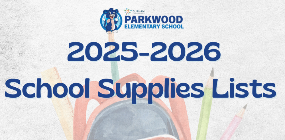 2025-26 School Supplies Lists