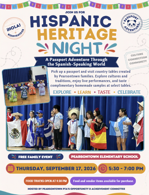 Hispanic Heritage Night Poser