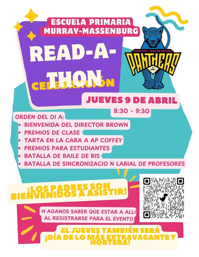 Read-A-Thon Celebration  Update