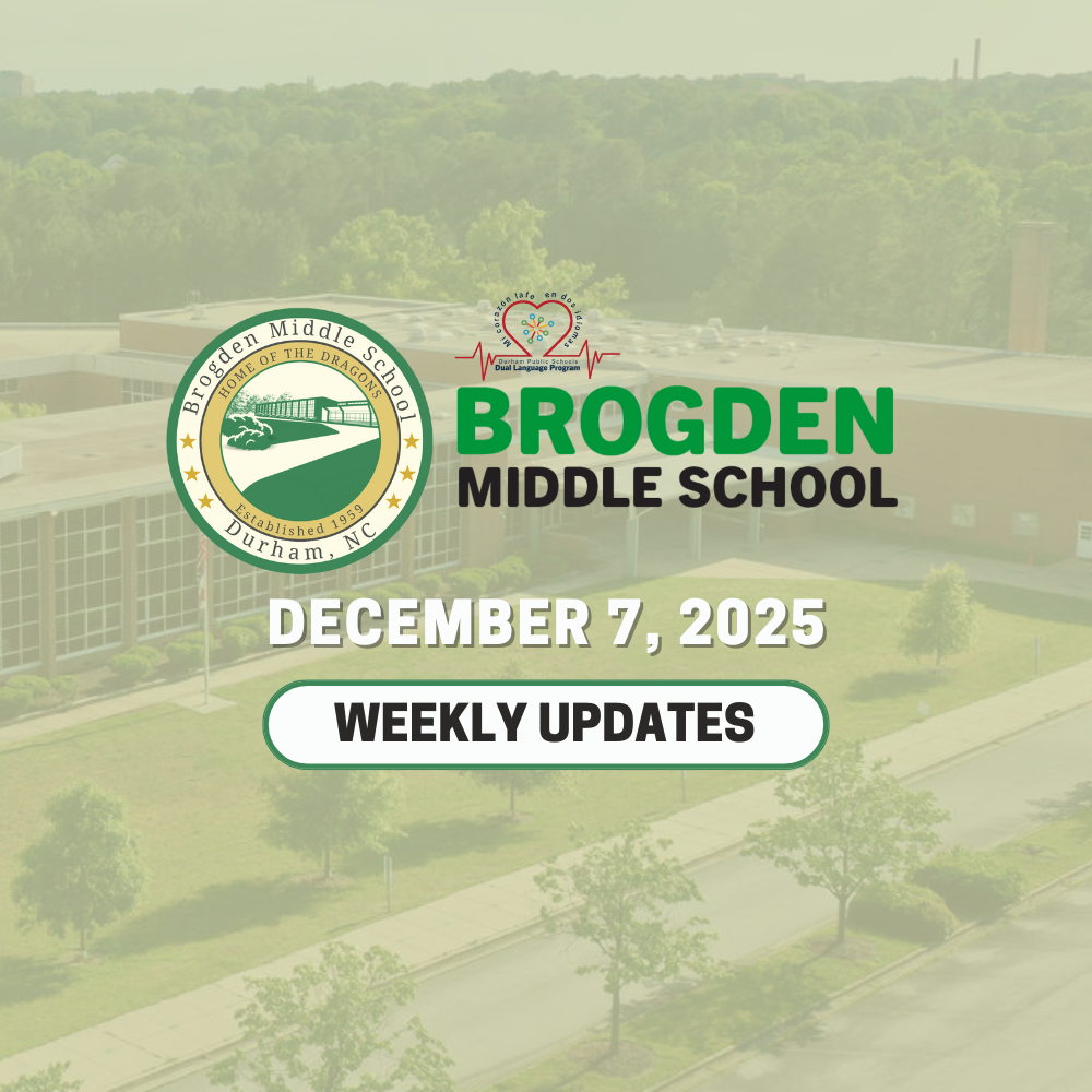 BMS Weekly Updates - 12/7