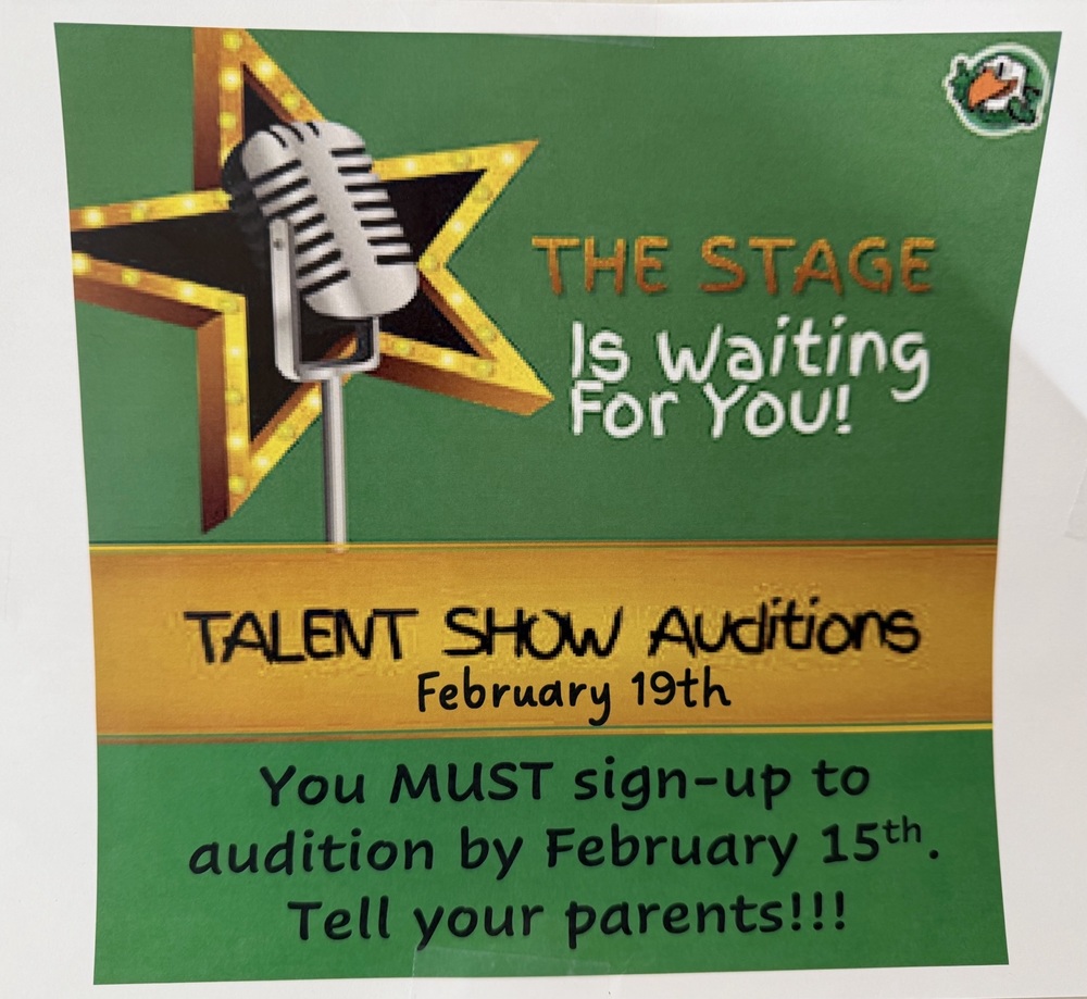 Poster. The satge is waiting for you