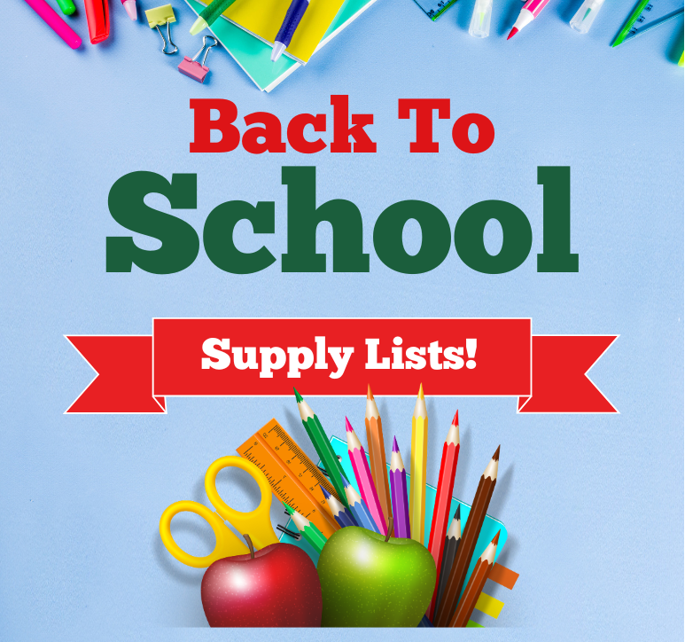 Supply List Pre-k to Gr. 5