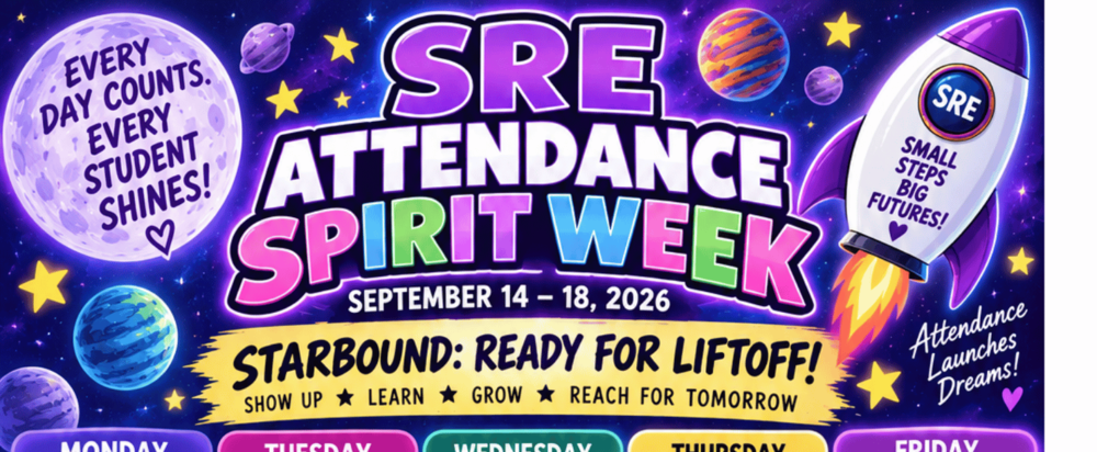 SRE Attendance Spirit Week!