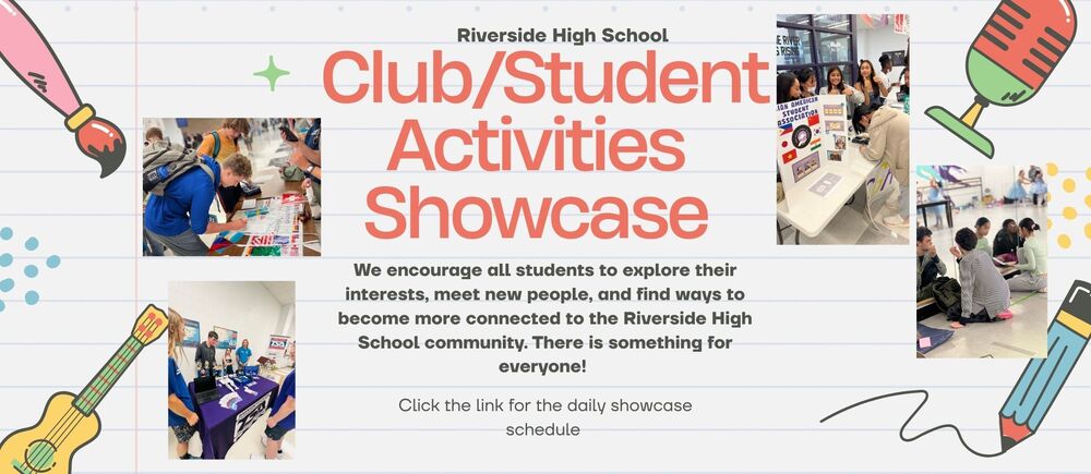 Club/Student Activities Showcase