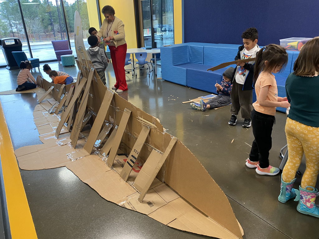 Building a Whale in Kindergarten!