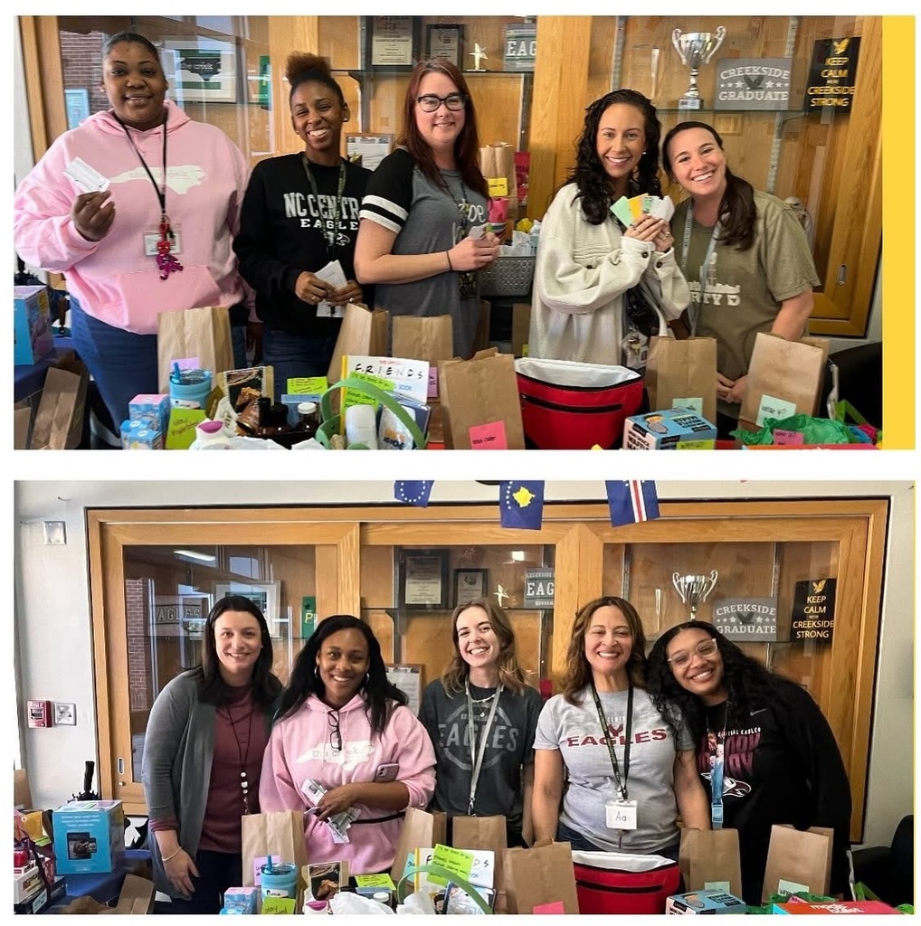 Creekside Teachers raffle winners