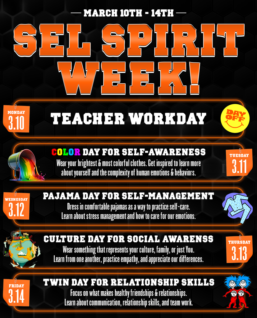 SEL Spirit Week