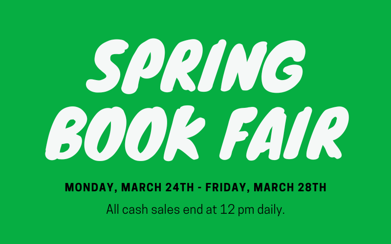 Image of Spring Book Fair flyer 