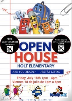 Open House-July 18th