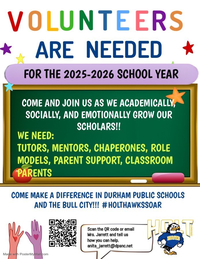 Volunteers Needed