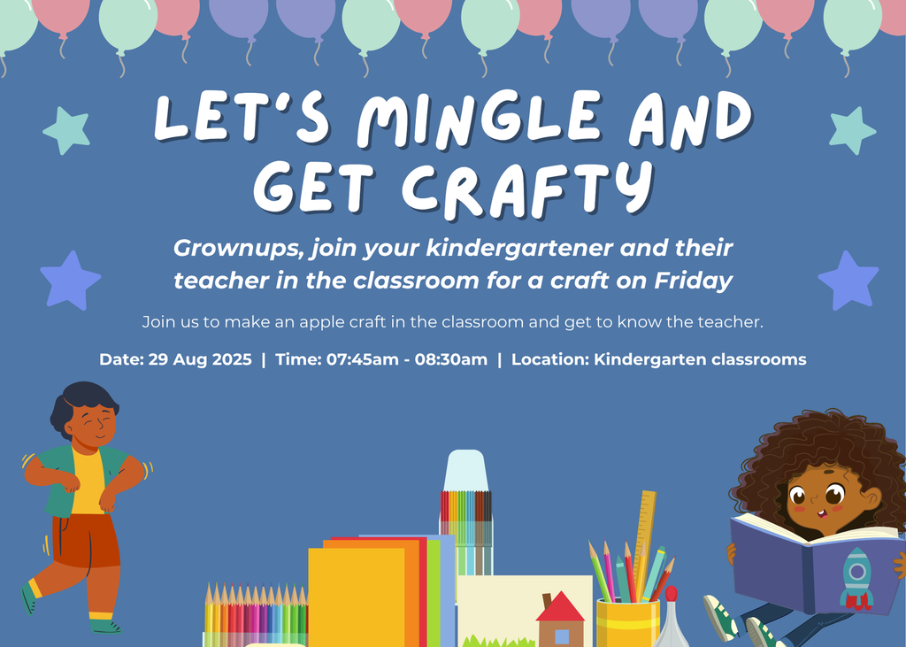 kindergarten craft ENGLISH