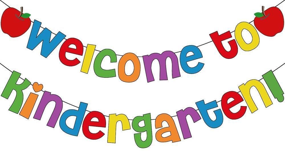 kindergarten banner