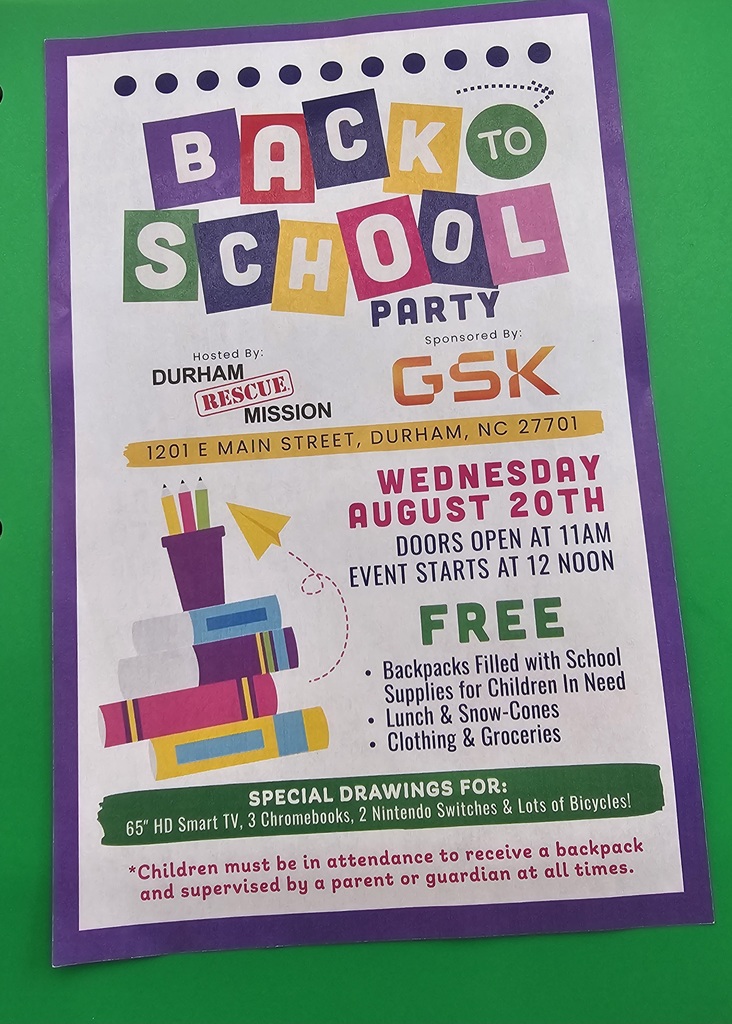 BACK TO SCHOOL PARTY