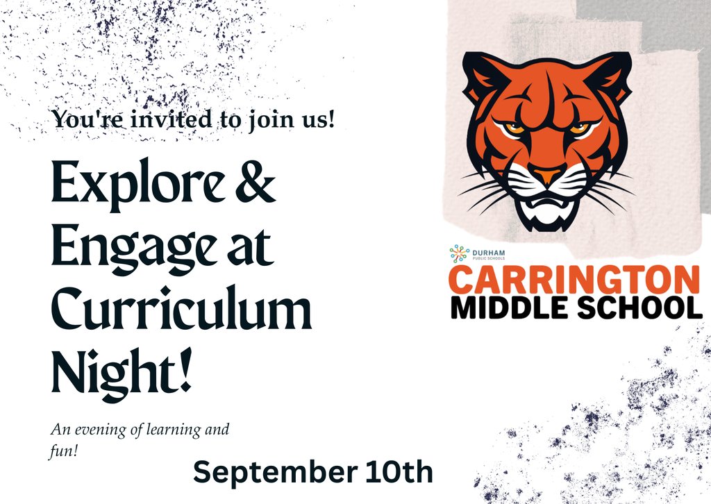 Curriculum Night is Sept. 10 at 5:30