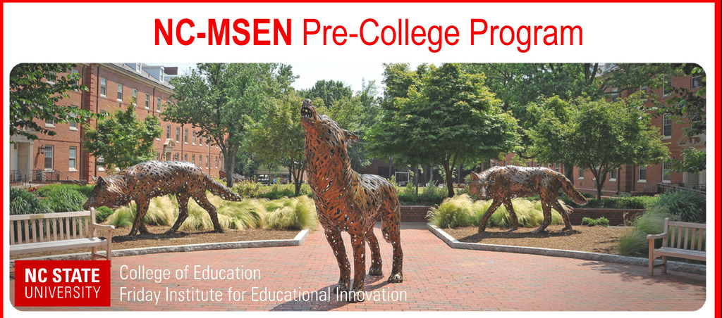 NC-MSEN Pre-College Program Flyer