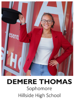 Demere Thomas Sophomore Hillside High School