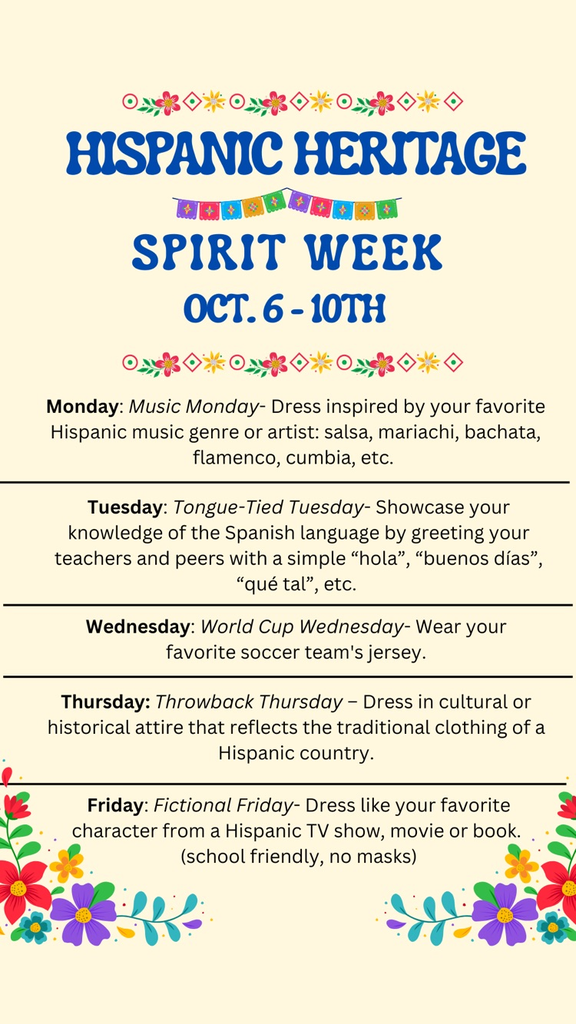 HH SPIRIT WEEK