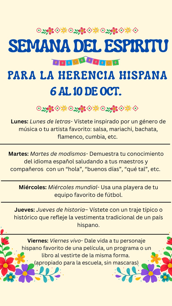 SEMANA DEL ESPÍRITU DE HH