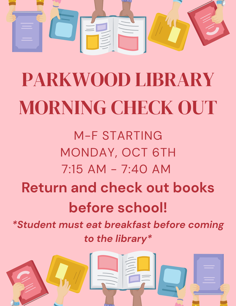 Parkwood Library Morning Checkout