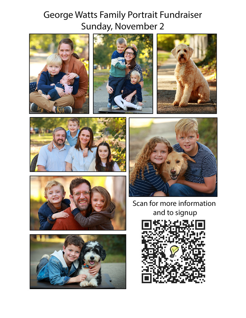 GWM Fall Family Picture example and qr code
