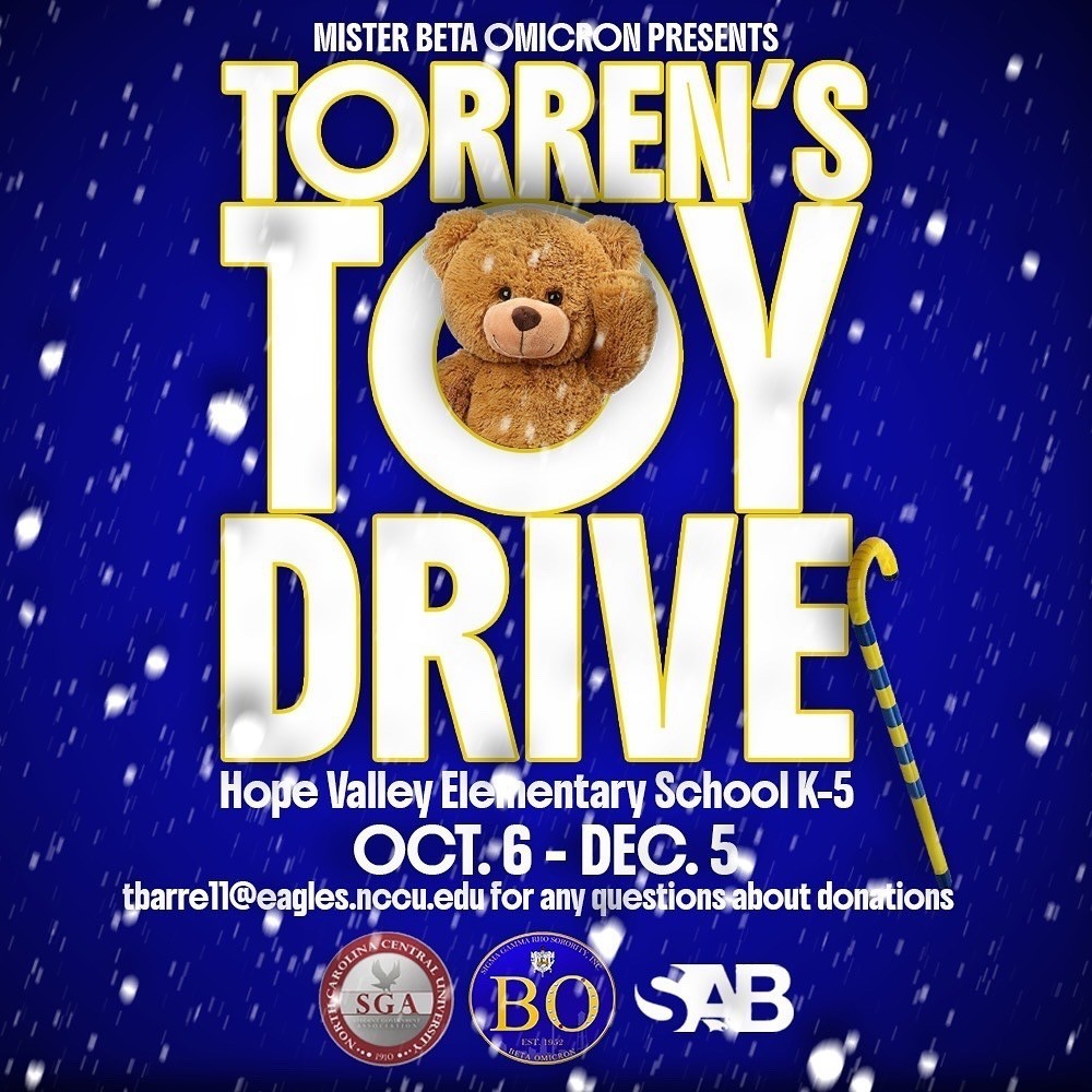 HVE TOY DRIVE SPONSORED BY NCCU