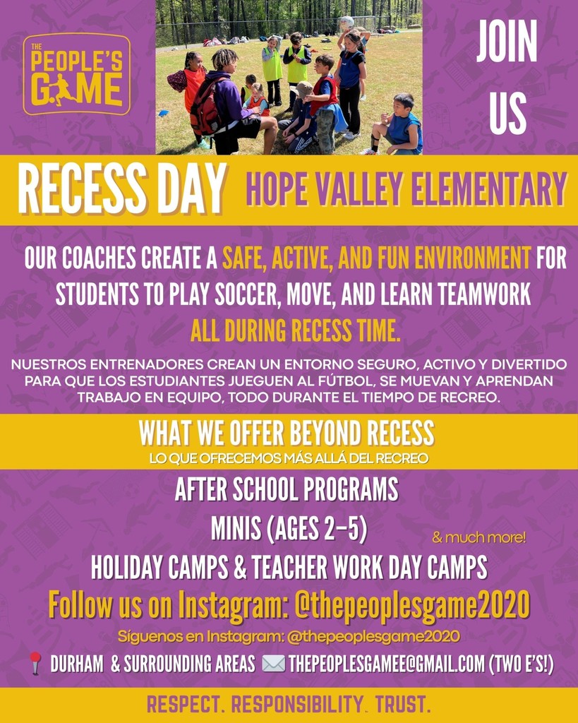 HVE Recess Day!!