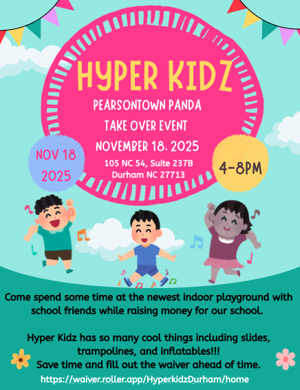 Hyper Kids Pearsontown Panda Take Over