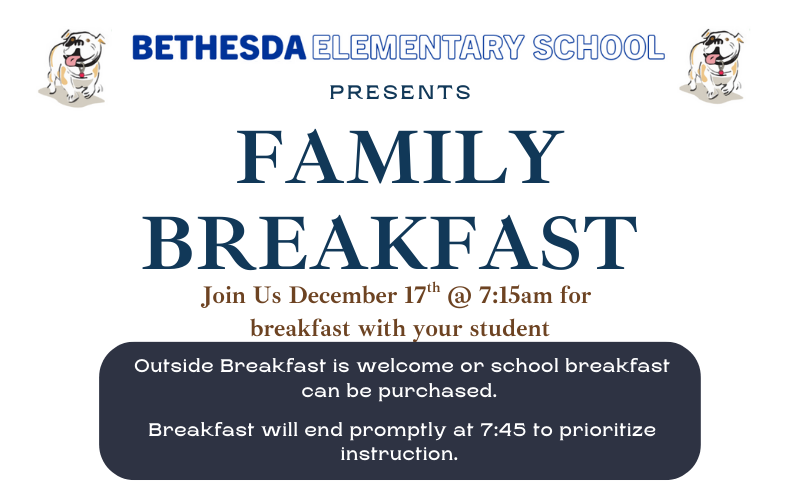 Family Breakfast Flyer