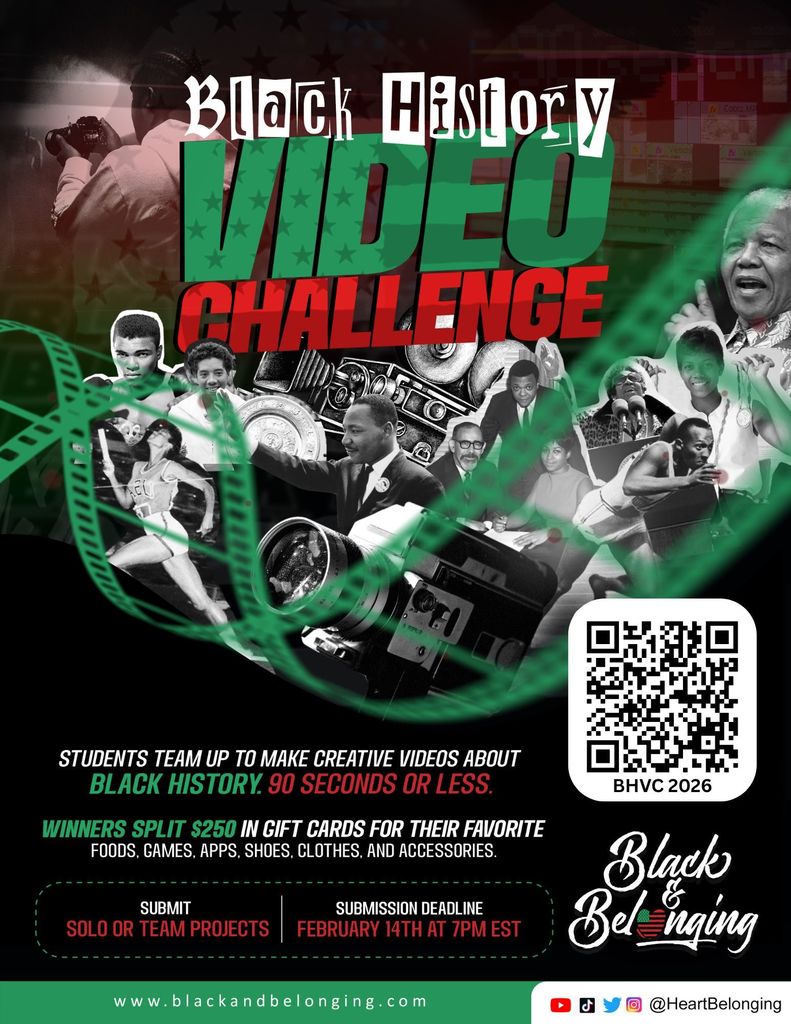 Black and Belonging Black History Video Challenge!!