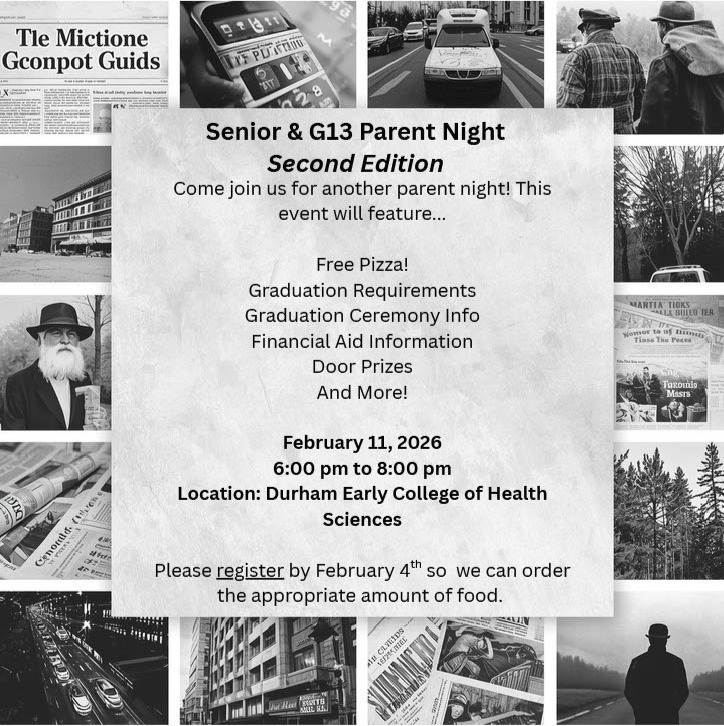 Senior and G13 Parent Night